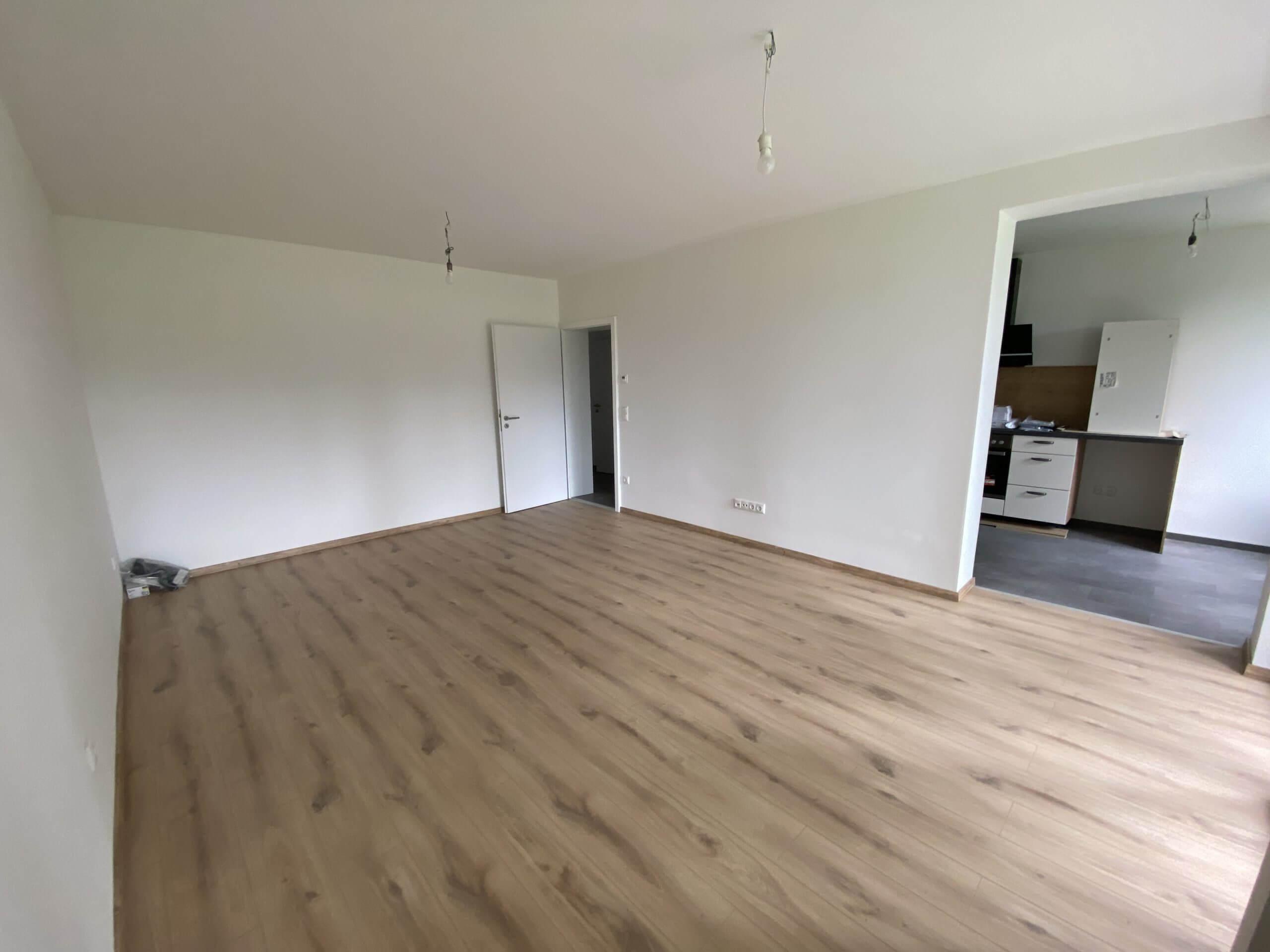 Komplettrenovierung Augsburg – Küche mit neuen Anschlüssen