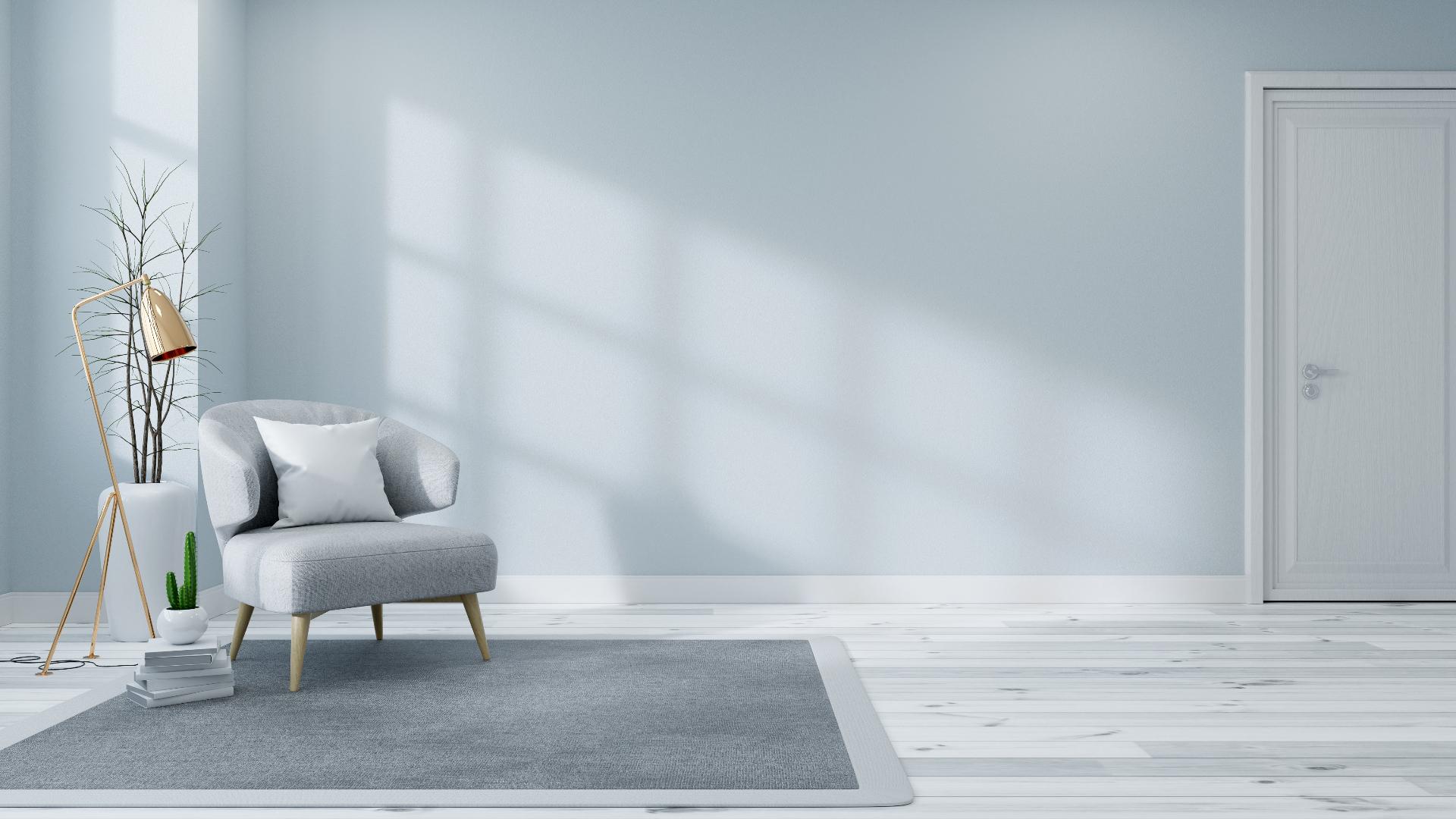 Malerarbeiten Augsburg – frisch gestrichener Raum mit modernem Interieur