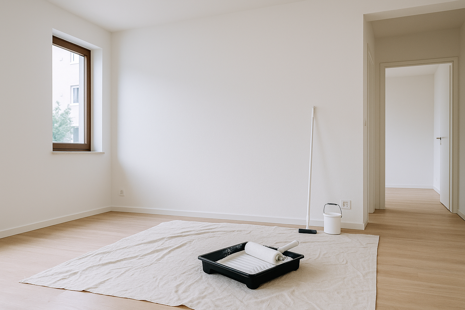 Maler und Spachtelarbeiten in Augsburg – Wände & Decken renoviert